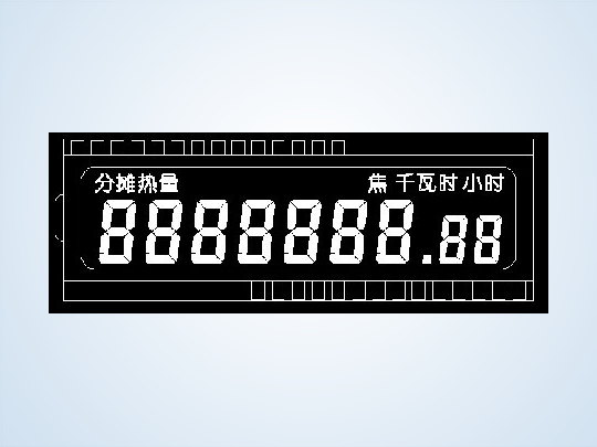 热能表LCD液晶屏显示器