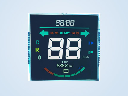 电动车仪表彩色显示屏